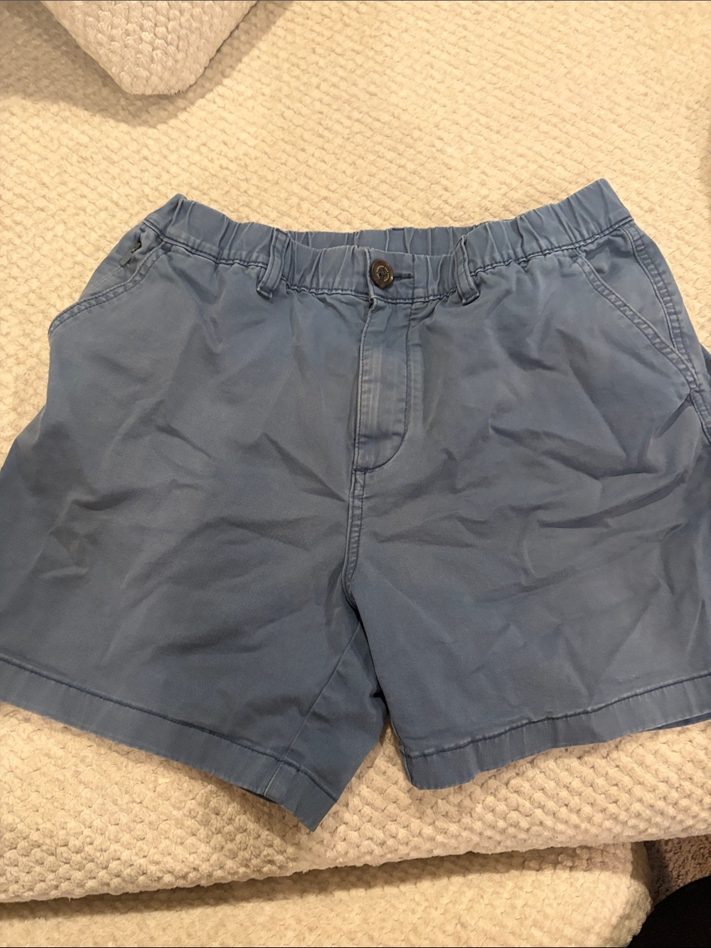 chubbies Light Blue Flat Front Men's Shorts